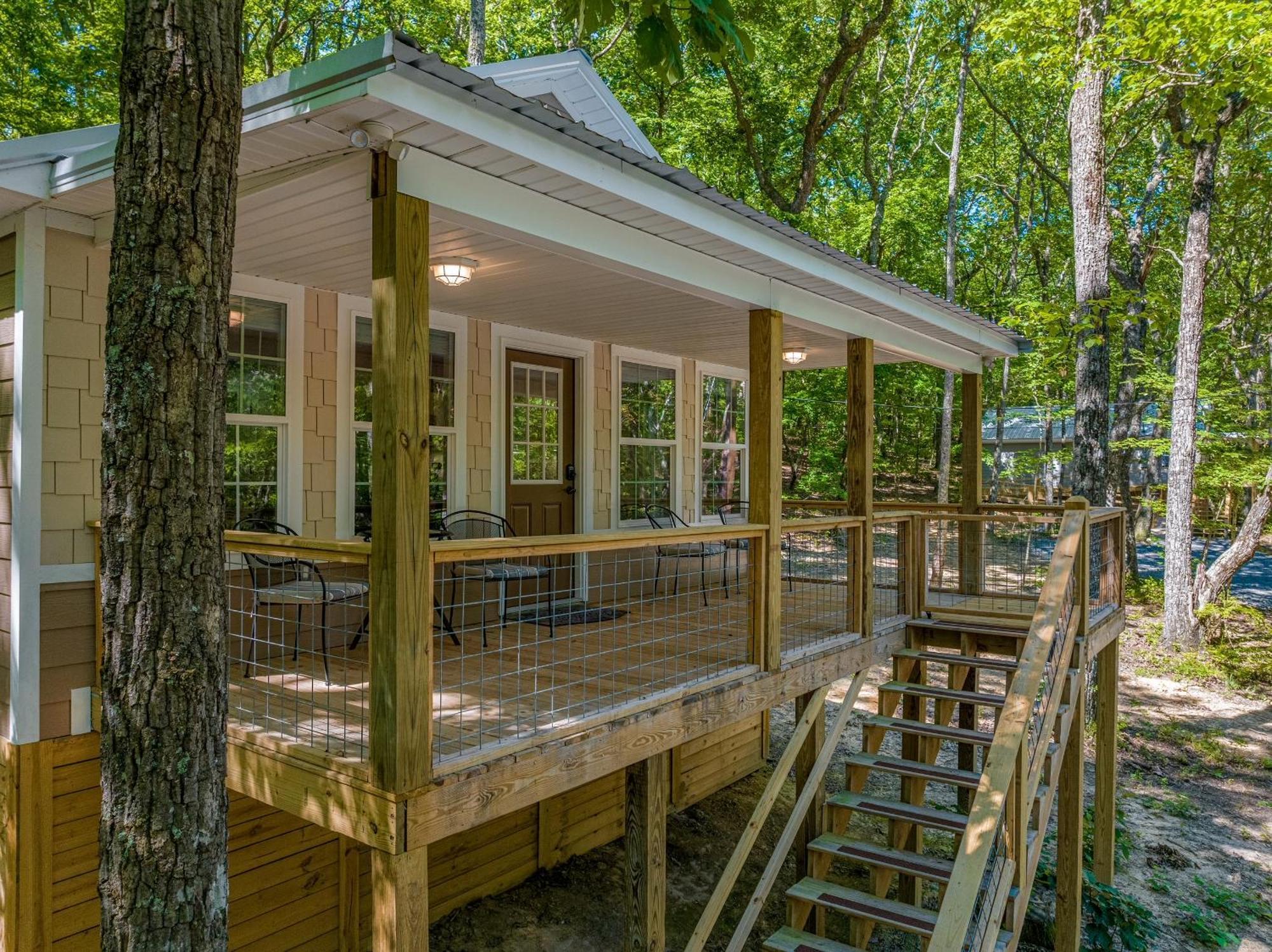 Coyote Cabin At Woodland Retreat At Desoto Beside Desoto State Park Fort Payne Luaran gambar